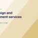 Web design and development services