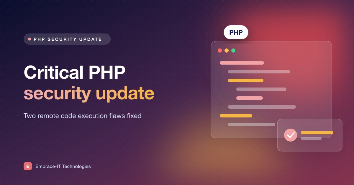 Critical PHP Security Update: How to Protect Your Website